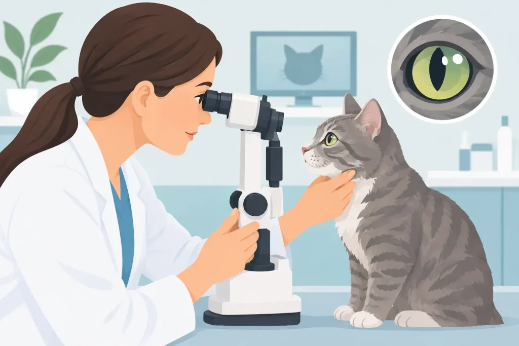 Cuándo acudir a un oftalmólogo veterinario para gatos