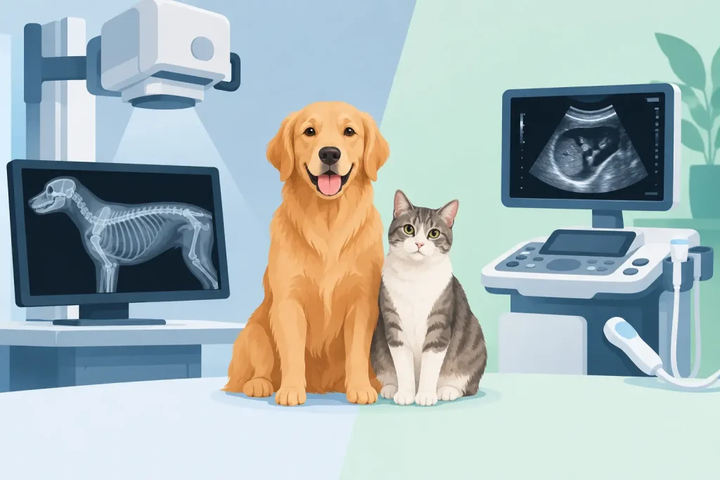 Radiografía versus ultrasonido veterinario ¿cuál elegir?