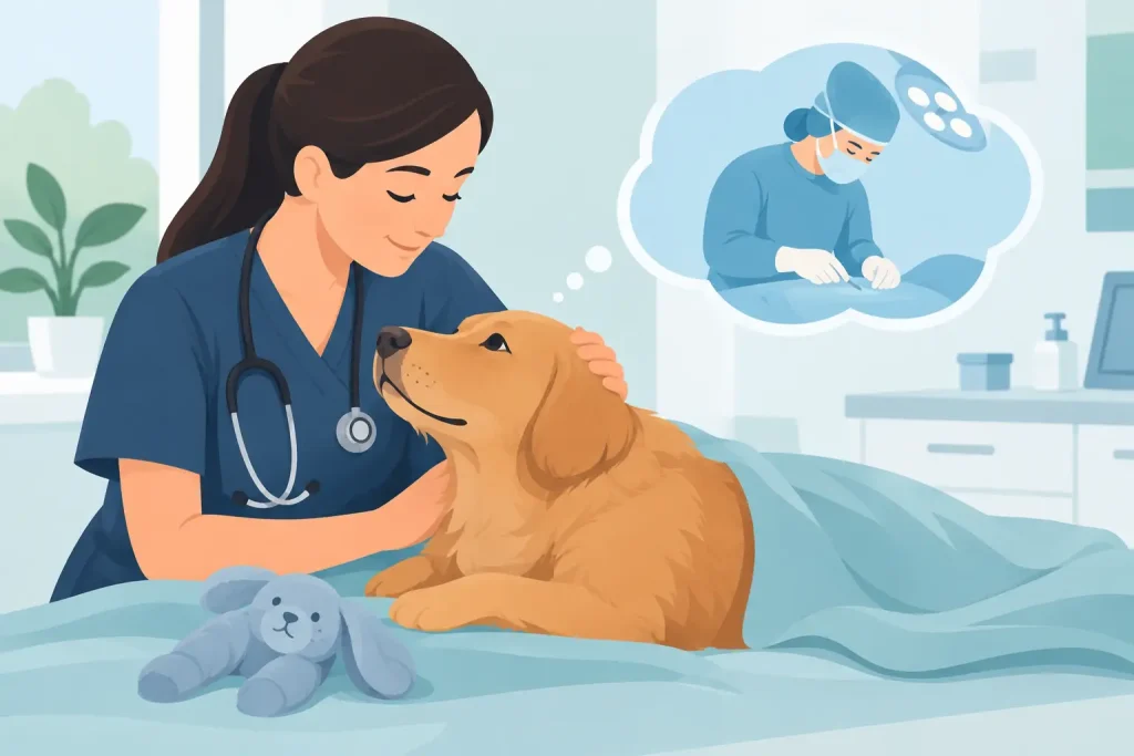 Cómo preparar a tu mascota para cirugía con calma
