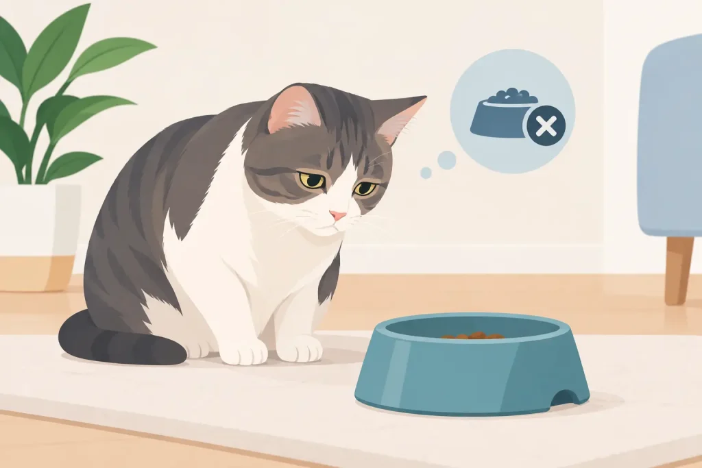 Mi gato no come: cuándo preocuparse y actuar
