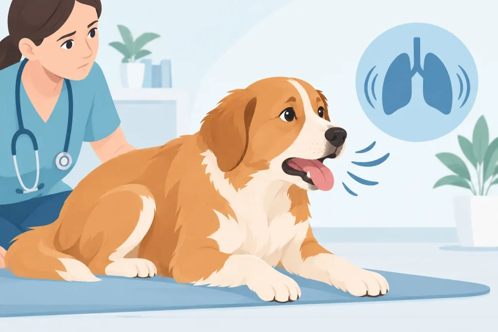 Mi perro respira rápido: ¿cuándo es urgencia?